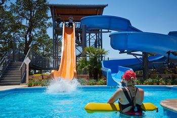 Caso Santa Rita Ranch Rental Homes in Liberty Hill, Texas Waterslides